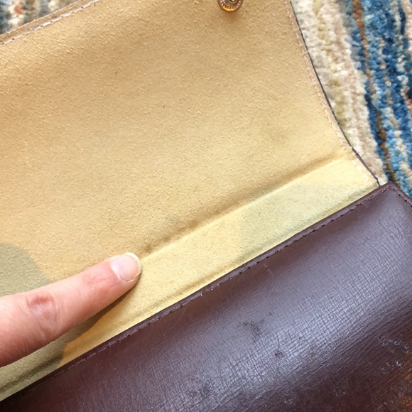 Vintage Cow Hide & Leather Wallet - Picture 14 of 14